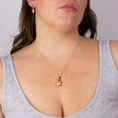 Beginnings Petal Drop Pendant with Crystal