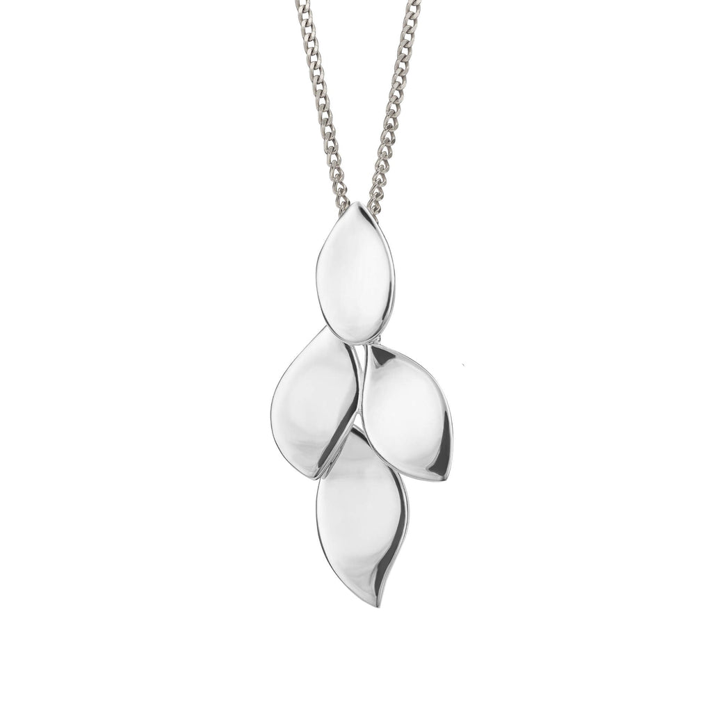 Beginnings Flowing Petals Drop Pendant
