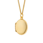 Beginnings Small Oval Locket Pendant