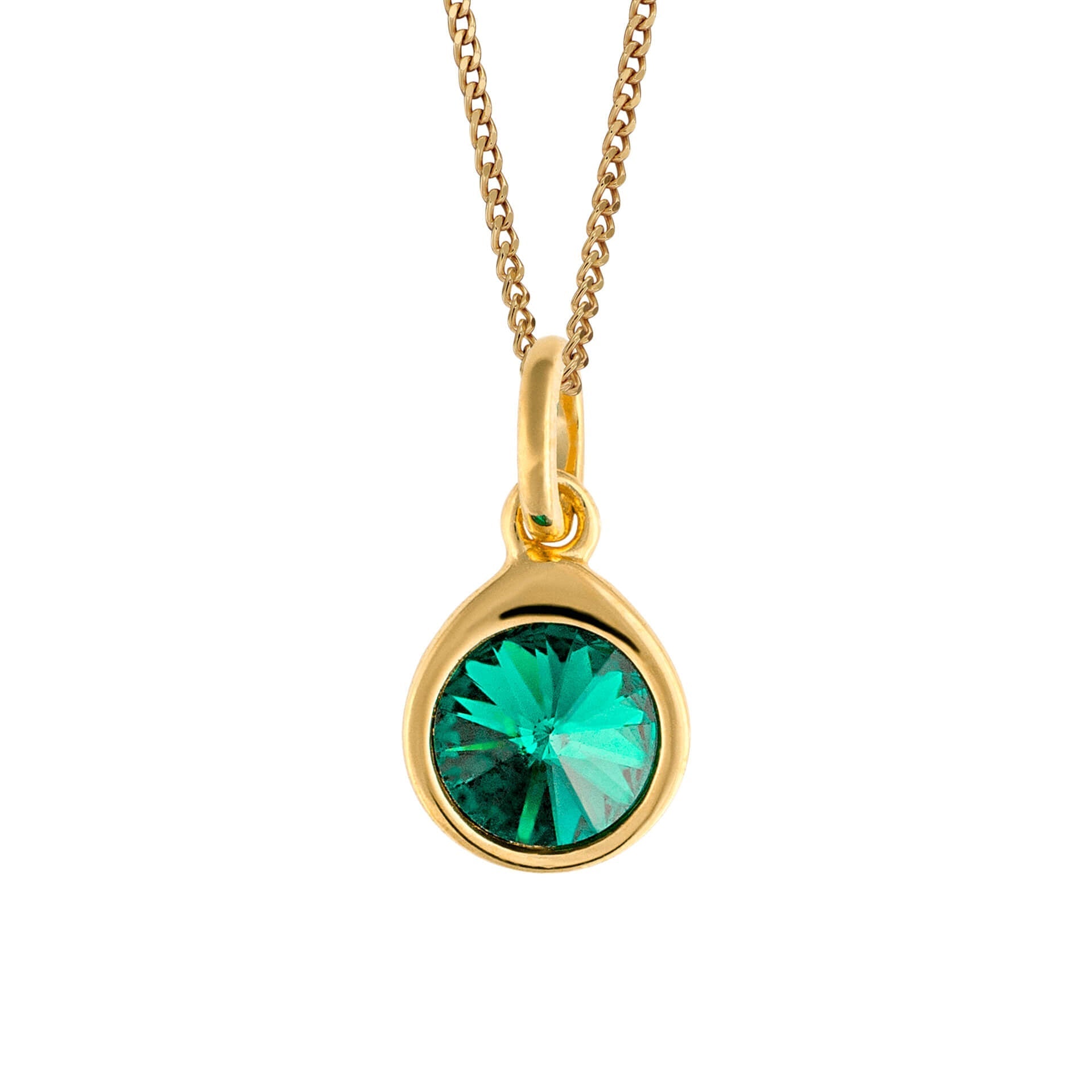 Beginnings Crystal Teardrop Pendant