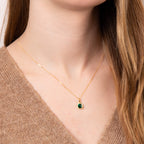 Beginnings Crystal Teardrop Pendant