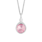 Beginnings Crystal Teardrop Pendant