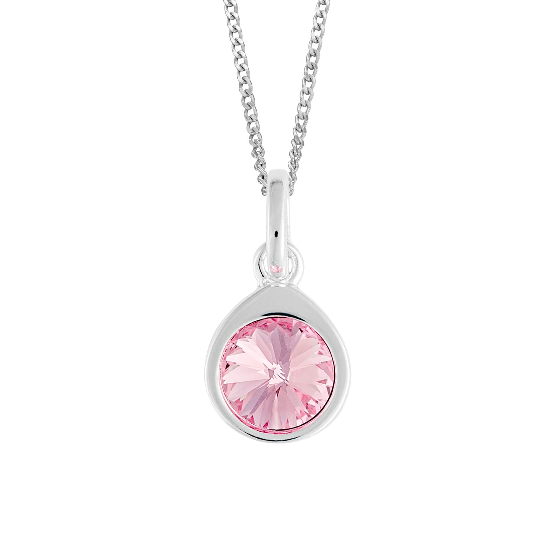 Beginnings Crystal Teardrop Pendant