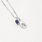 Beginnings Droplet Shaped Engravable Tag Pendant