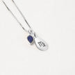 Beginnings Droplet Shaped Engravable Tag Pendant