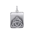 Fred Bennett Oxidized Rectangular Trinity Pendant