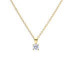 Diamonfire Four Claw Carat Pendant