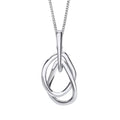 Beginnings Organic Interlinking Drop Pendant