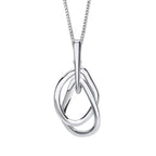 Beginnings Organic Interlinking Drop Pendant