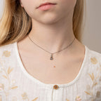 D For Diamond Ladybird Pendant with Diamond