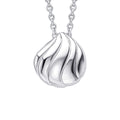 Beginnings Organic Wave Teardrop Slider Pendant