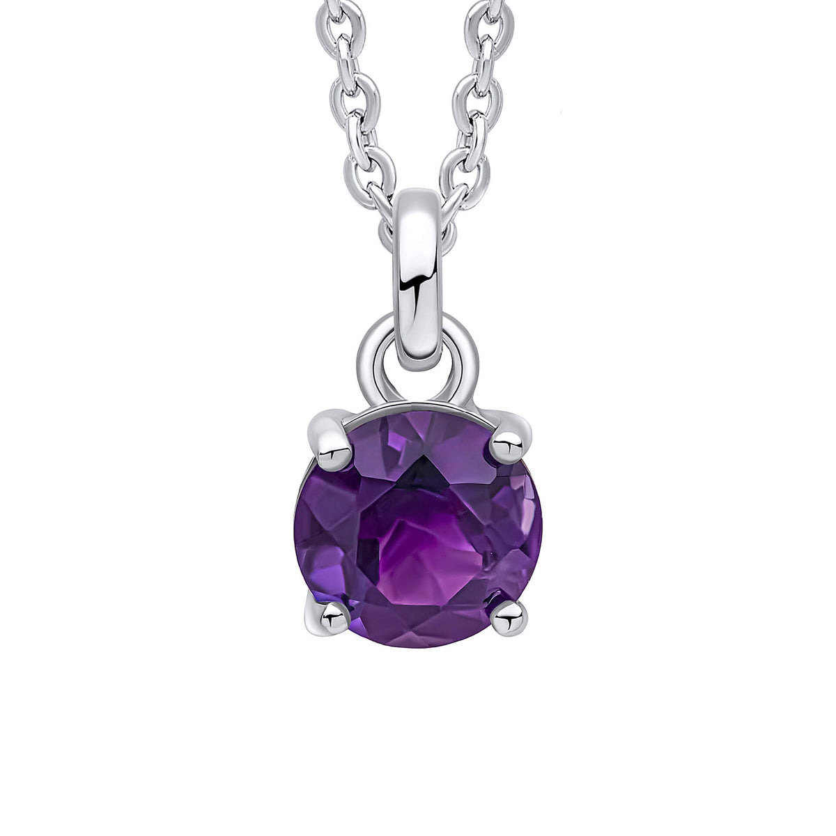 Beginnings Round Semi Precious Pendant