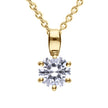 Diamonfire Six Claw Carat Pendant