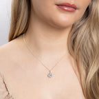 Beginnings Multi Bezel Set Cubic Zirconia Pendant