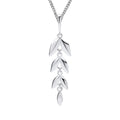 Beginnings Long Leaf Drop Pendant