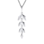 Beginnings Long Leaf Drop Pendant