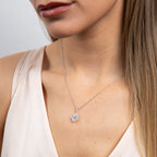 Diamonfire Oval Cluster Pendant