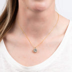 Diamonfire Halo Pendant