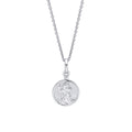 D For Diamond Saint Christopher Pendant