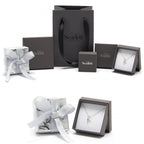 Charm de plata personalizado con flor Nomeolvides
