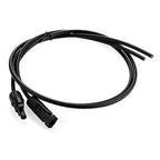 Pair of 5m single core extension cable leads 6.0mm for solar panels and solar charging kits