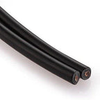 Pair of 5m single core extension cable leads 6.0mm for solar panels and solar charging kits