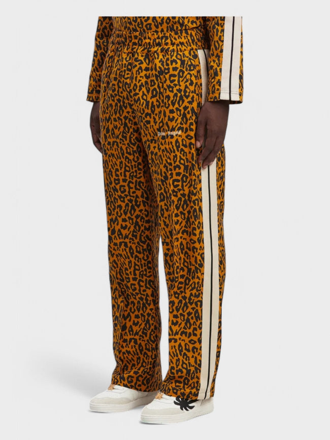 Palm Angels Cheetah Trainingshose 'Orange/Schwarz'