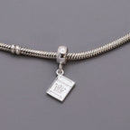 Passport Personalised Silver Charm