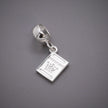 Passport Personalised Silver Charm