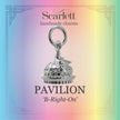 Brighton Pavilion Silver Charm