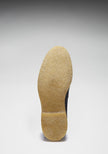 Blue Suede Loafers, Crepe Rubber Welted Sole