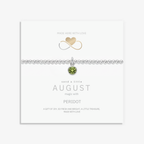 Peridot August Birthstone Jewellery Set | Bracelet & Ring