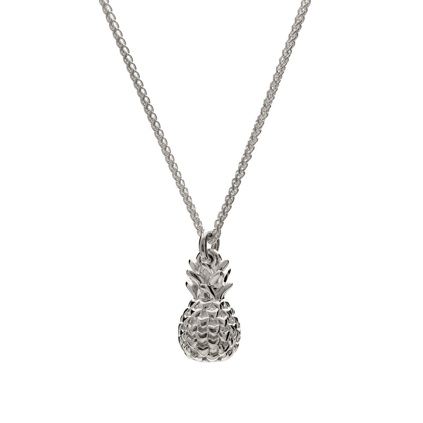 Pineapple Silver Charm