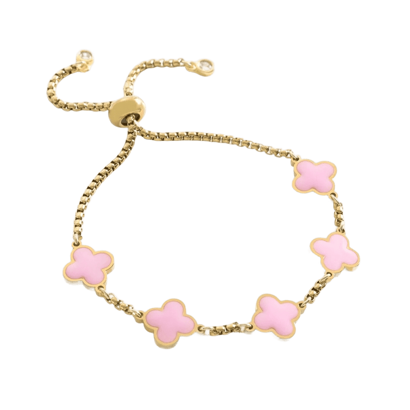 Clover Enamel Bracelet