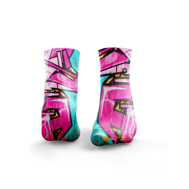 Graffiti Low Cut Crew Socks