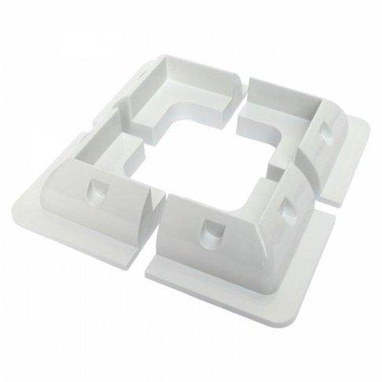 Plastic solar mounting brackets /corner mounts for campervan, caravan, motorhome, boat or any flat roofs and surfaces