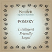 Pomsky Silver Dog Charm