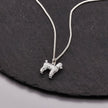 Poodle Silver Dog Charm