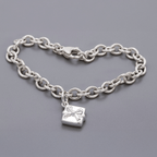 Present Personalised Silver Charm