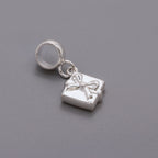 Present Personalised Silver Charm
