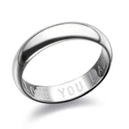 Beginnings 4mm Curved Band Ring