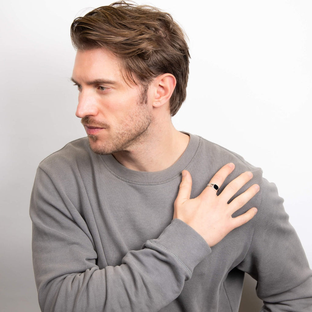Beginnings Onyx Signet Ring