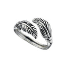 Beginnings Feather Wrap Around Toe Ring