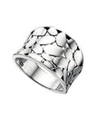 Beginnings Wide Textured Ring