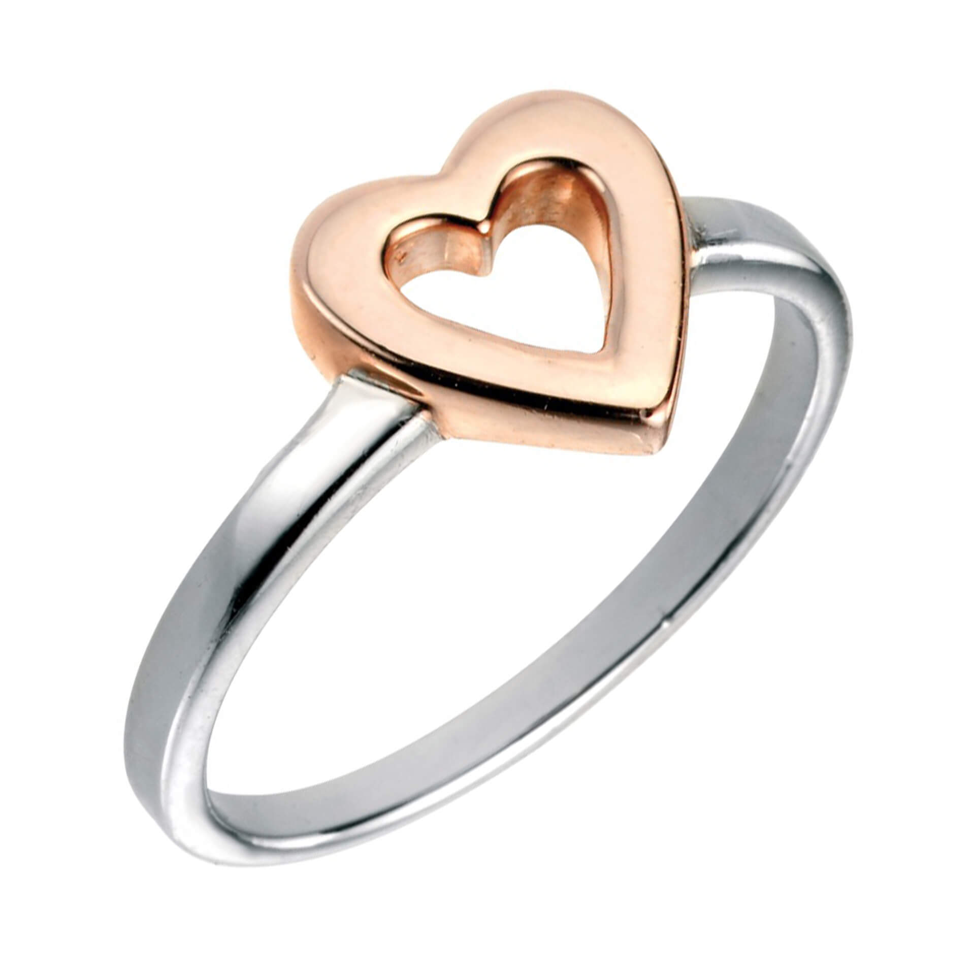 Beginnings Open Heart Ring