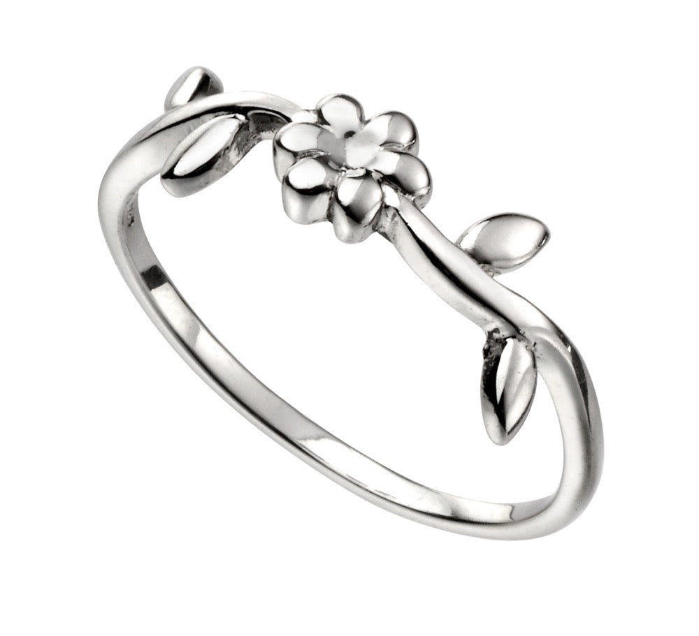 Beginnings Flower Vine Ring