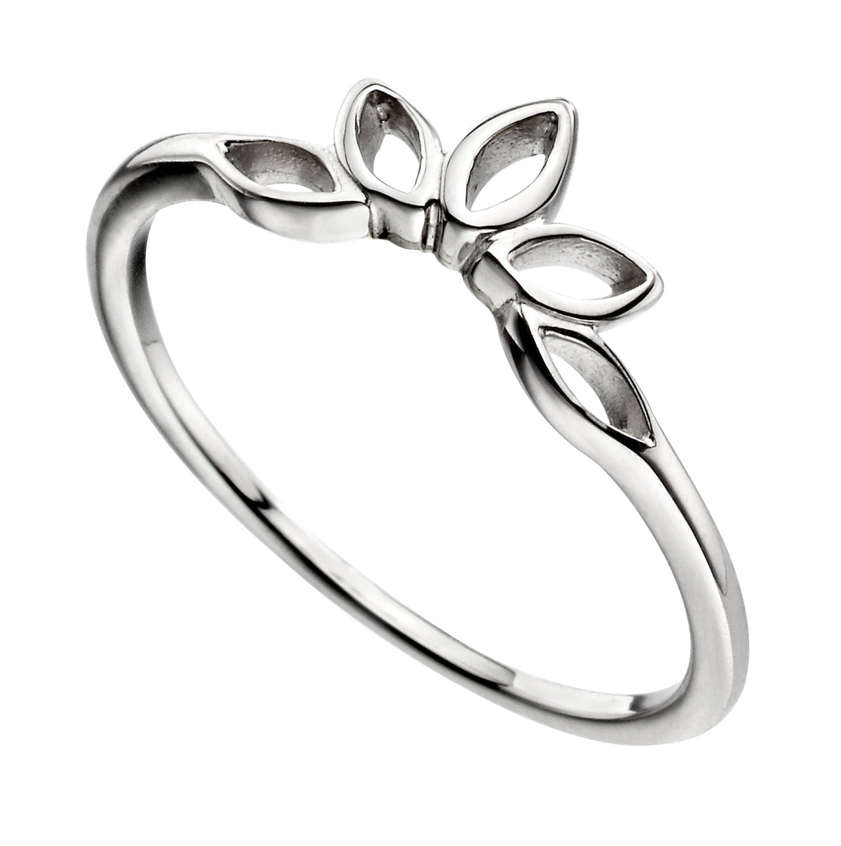 Beginnings Open Marquise Stacker Ring
