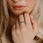 Diamonfire Half Eternity Band Ring