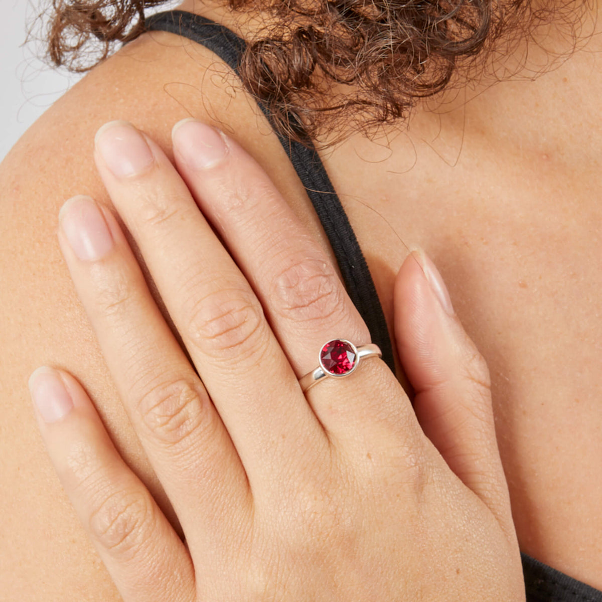 Beginnings Crystal Birthstone Ring