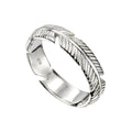 Beginnings Feather Band Ring